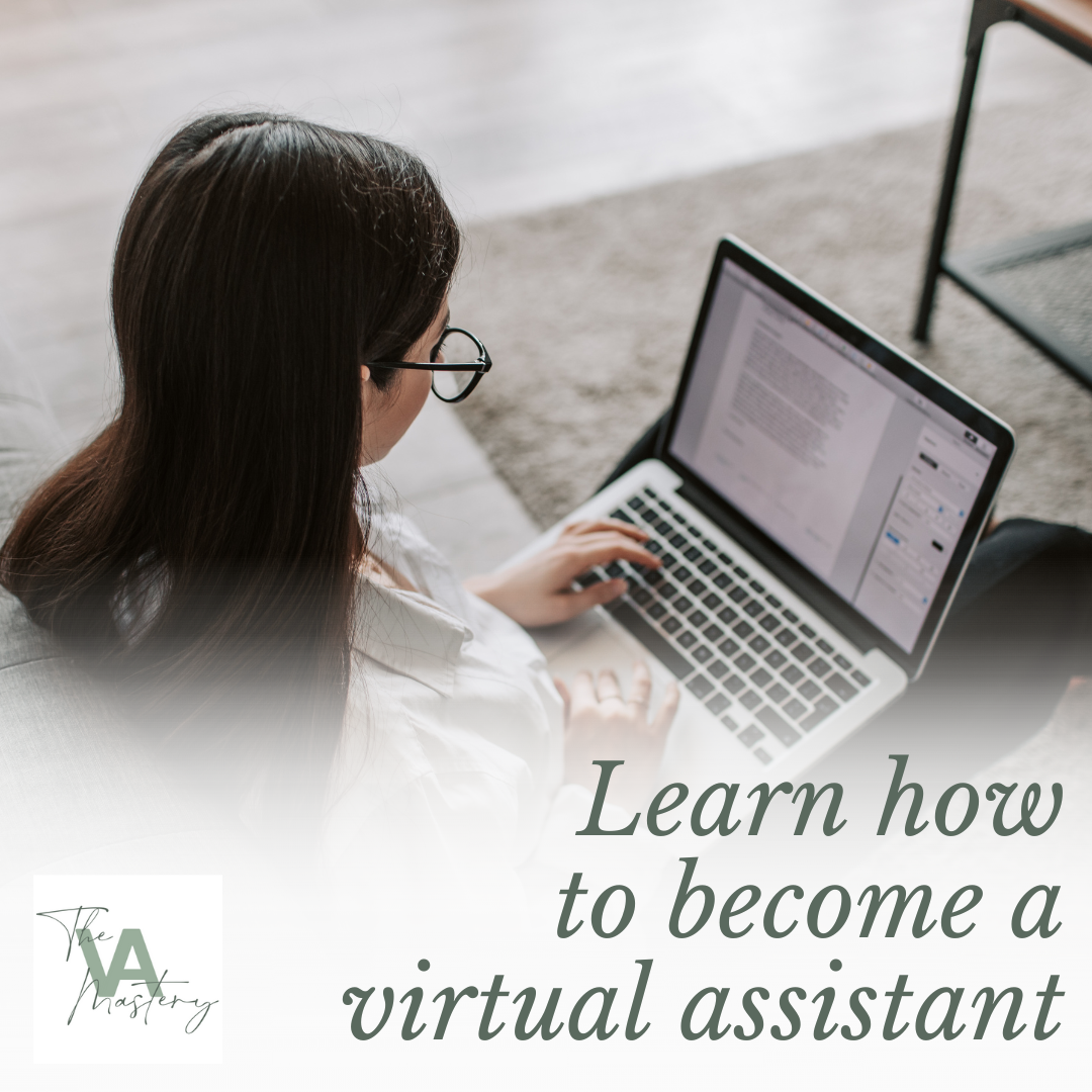 learn how to become a virtual assistant